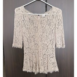 Aritzia Babaton Lace Top